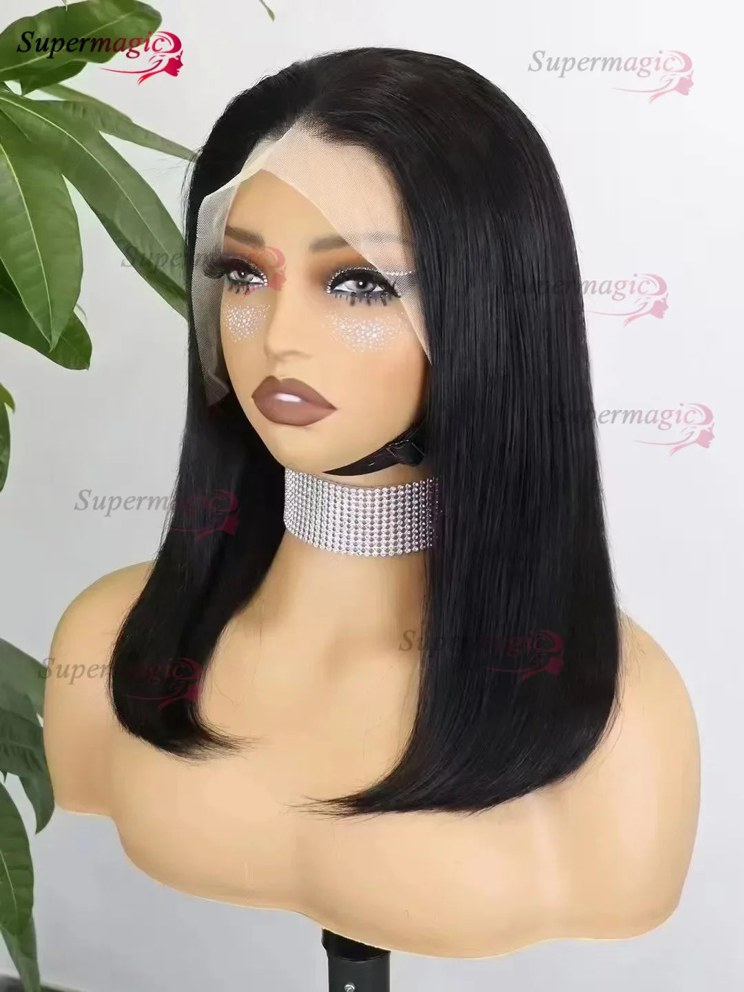 300% 10A Raw Vietnamese Transparent Lace Frontal Wig Human Hair 13x4 13x6 Bob Preplucked Bleached Knots Human Hair Wig for Women