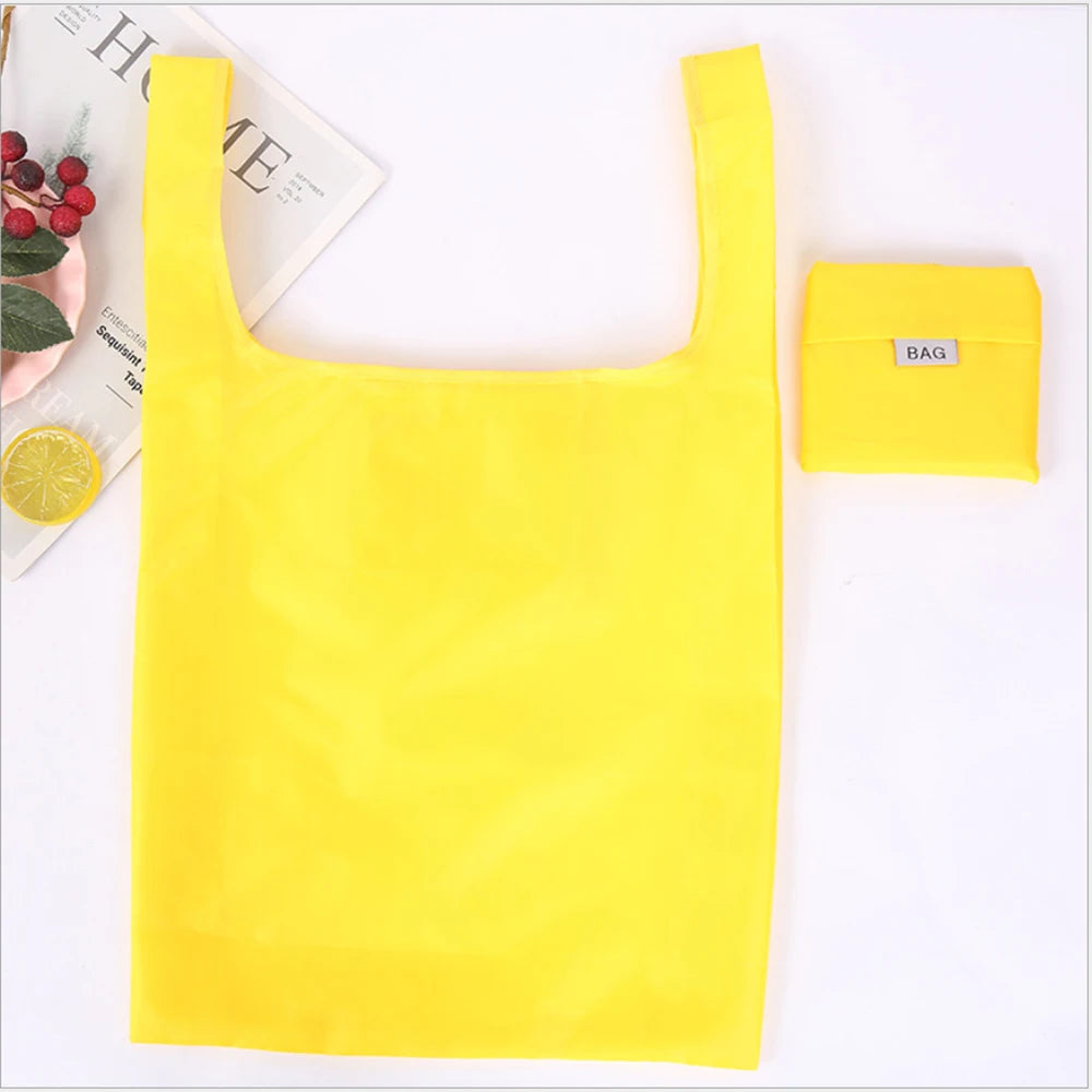 Shopping bag Eco-friendly bag Storage bag shoulder Grocery bags Shoulder Market Bags Reusable foldable Supermarket Shop bags