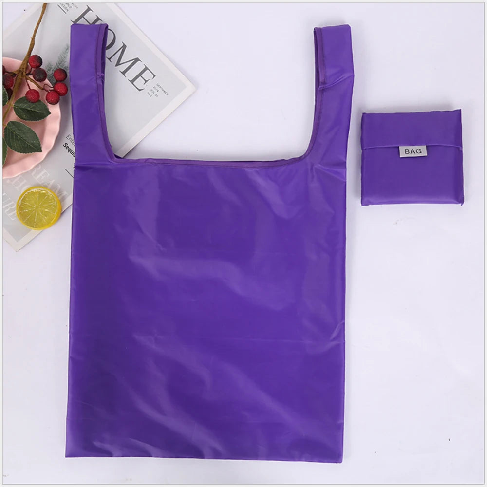 Shopping bag Eco-friendly bag Storage bag shoulder Grocery bags Shoulder Market Bags Reusable foldable Supermarket Shop bags