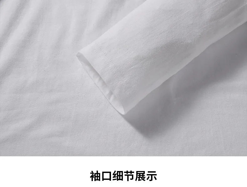 Free Ship T-Shirts Men Women Cotton Plain Tees Long Sleeve Solid Basic Tshirts Male Female Slim Fit Tee Shirt Boy Girl Plus Size