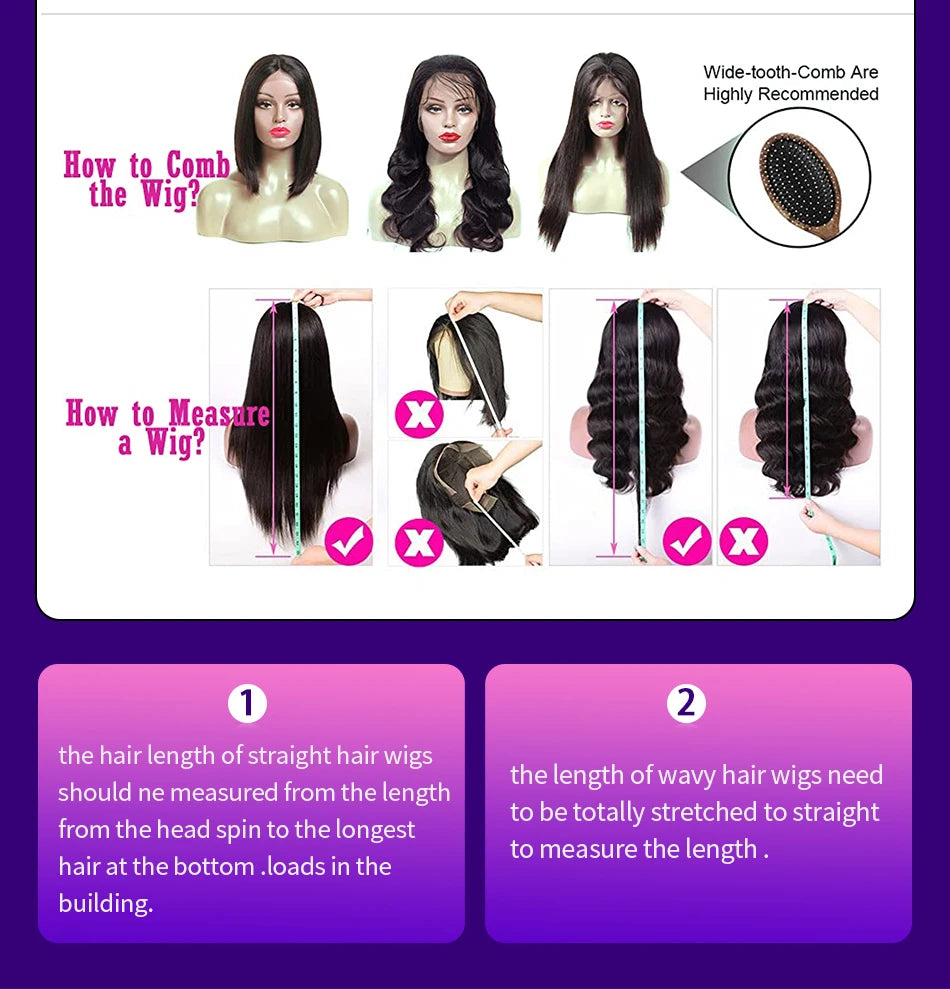 32 34 Inches Ready Go Green Highlight 13X6 Lace Front Human Hair Wigs Pre Plucked 13x6 Bone Straight Lace Frontal Wigs for Women