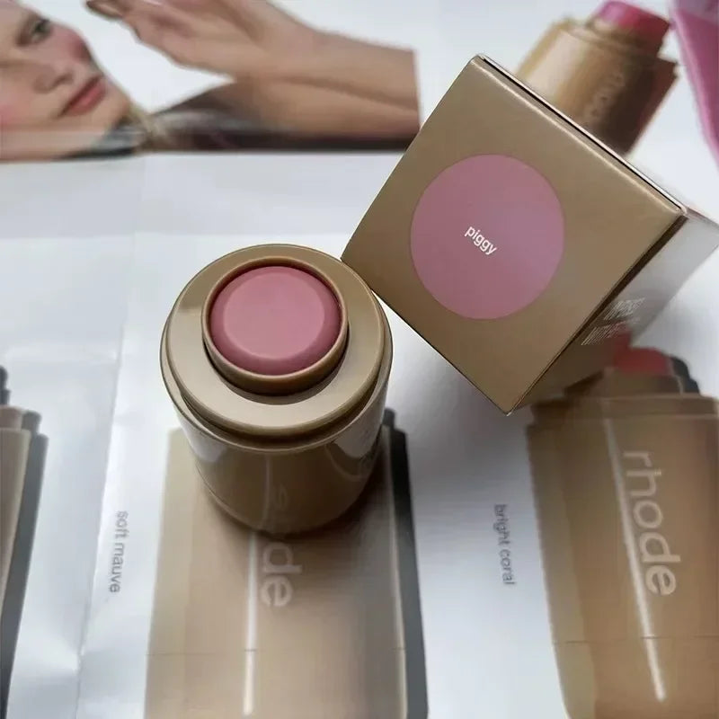 Hot Makeup Cheek Blush Cream Blusher Stick Lip Gloss Toast Juice Box Toasted Teddy Data Cake Pbj Sugar Cookie New Lipstick INS