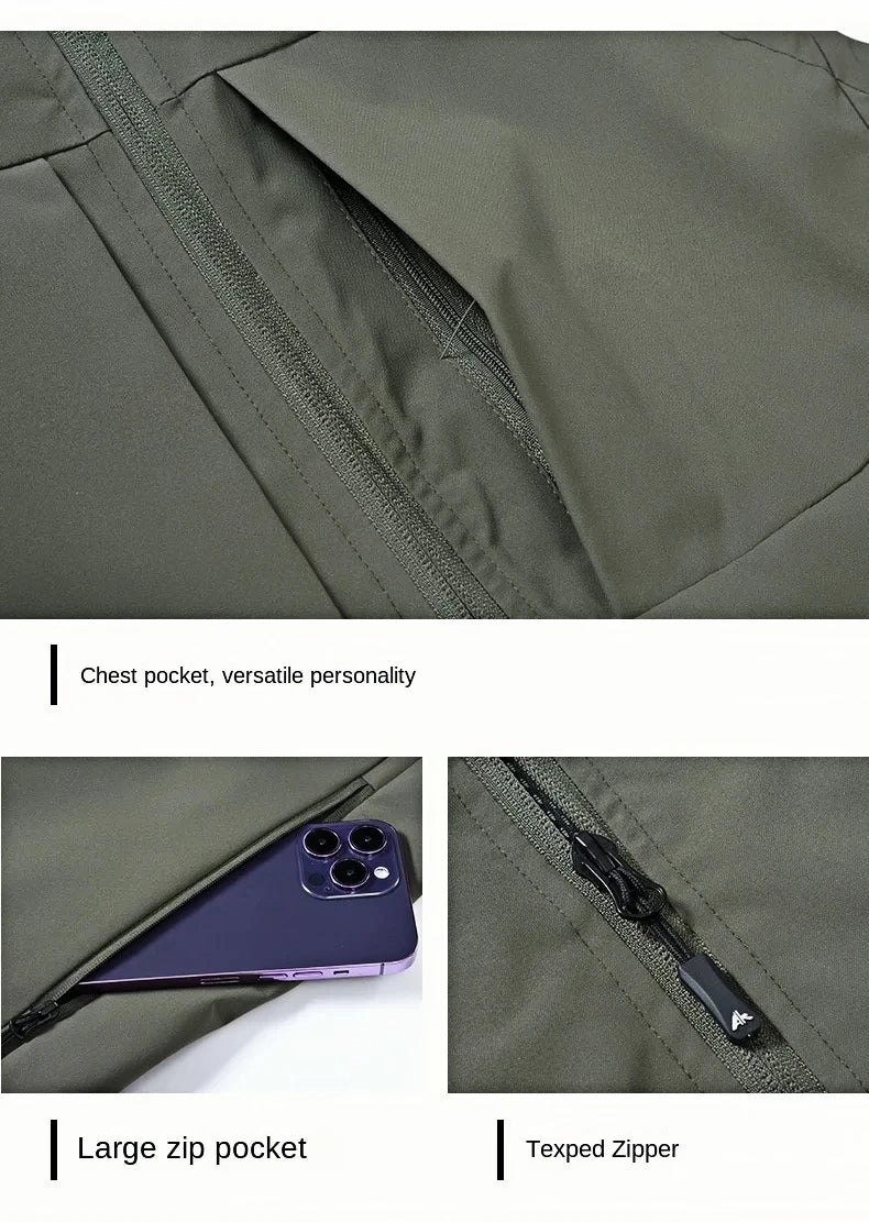 Men‘s Vests Casual Winter Fleece Warm Waistcoats Fashion Thermal Vests Sleeveless Jackets Windbreaker Vests Clothing