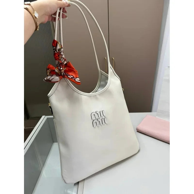 Canva Women's Cross-Border New Style Shoulder Bag HOBO Large Capacity Tote Bag Handheld Diagonal Bags College Style Bags