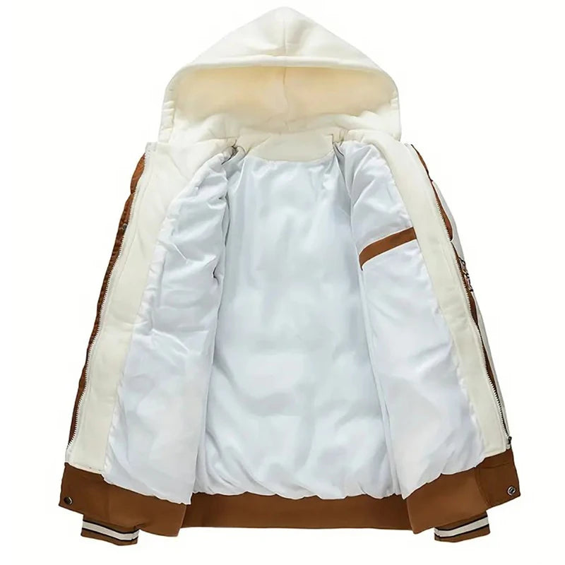 Winter Men Fashion hickened Parkas Jacket Men Warm Windproof Jackets Parkas Men Autumn Casual Outwear Jackets Parkas Coats Male