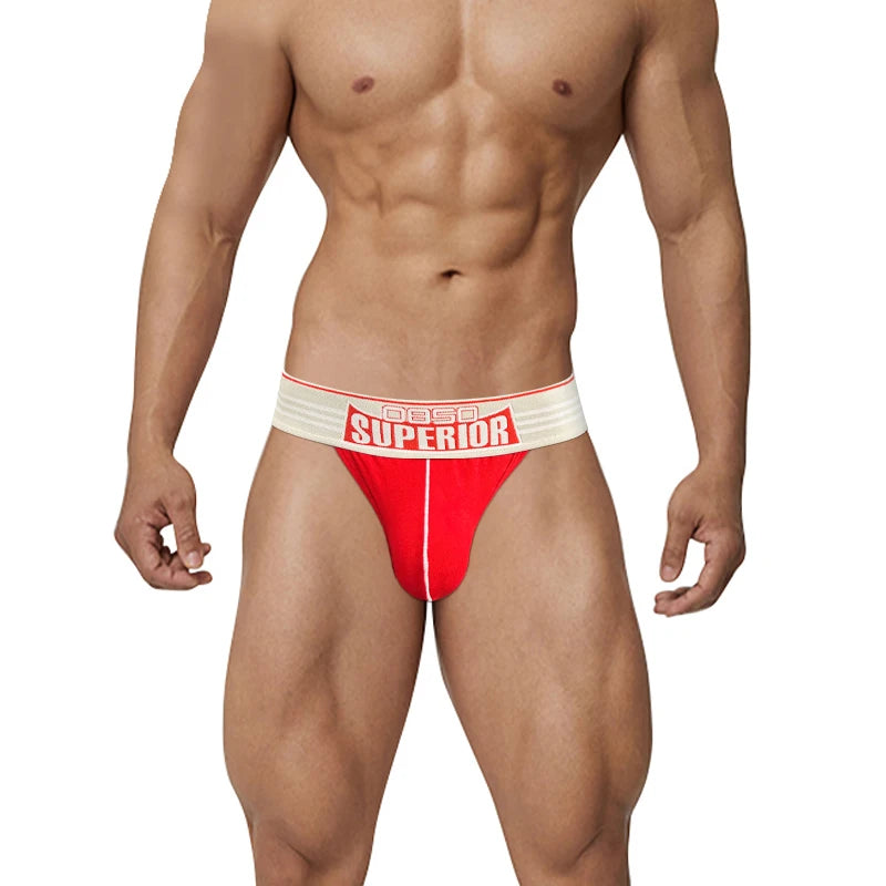 1/2/3/4PCS Men's New Low Waist High Fork Triangle Pants Stimulating Anti Wear Legs Showing Large Protruding Triangle Pants BS844