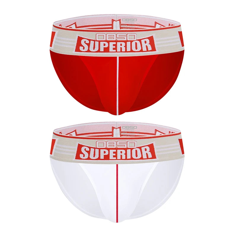 1/2/3/4PCS Men's New Low Waist High Fork Triangle Pants Stimulating Anti Wear Legs Showing Large Protruding Triangle Pants BS844