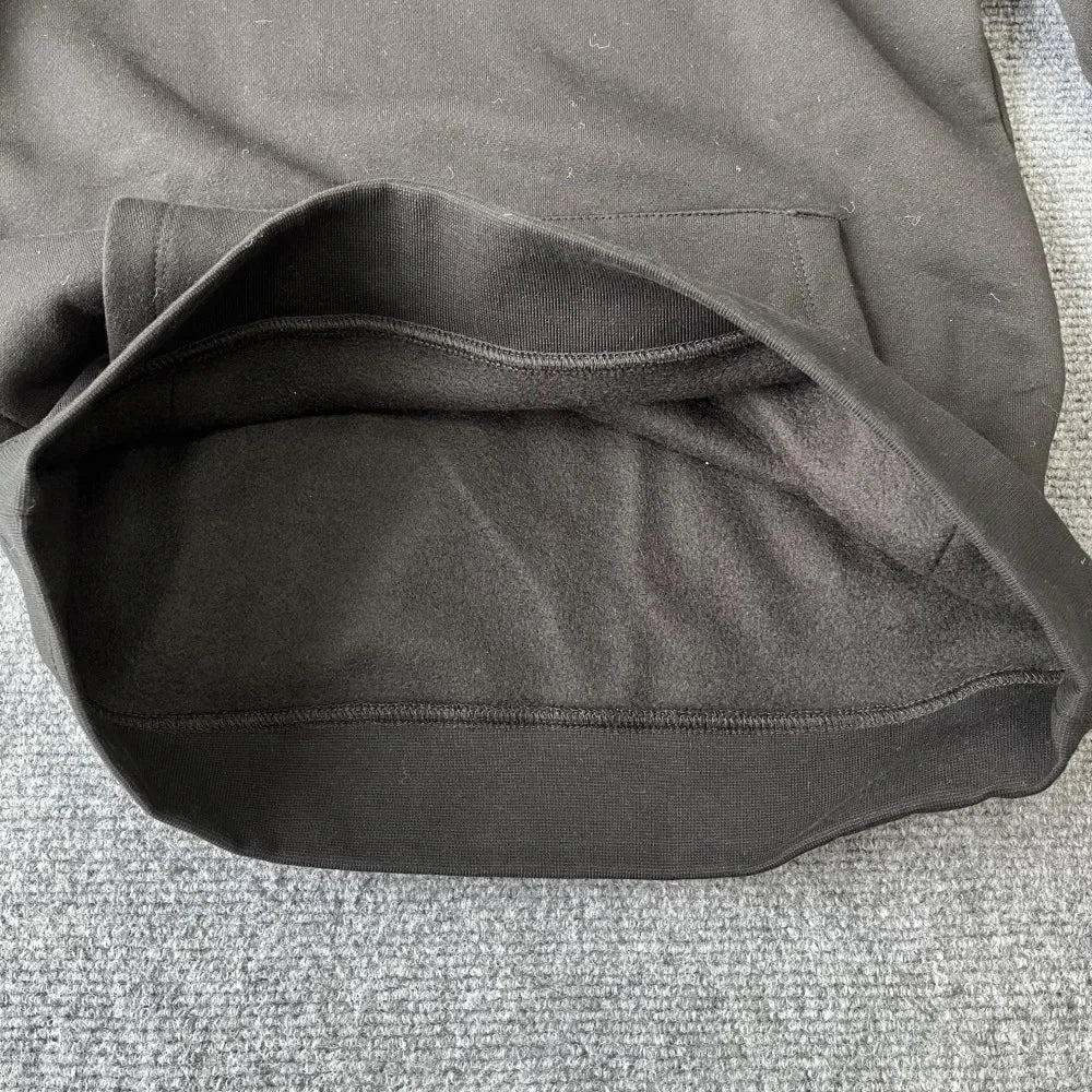 Sy-World Casual Streetwear Sportswear Hoodie Sweatshirt Men's Women's Hip Hop Style Winter Cotton Long Pants Set