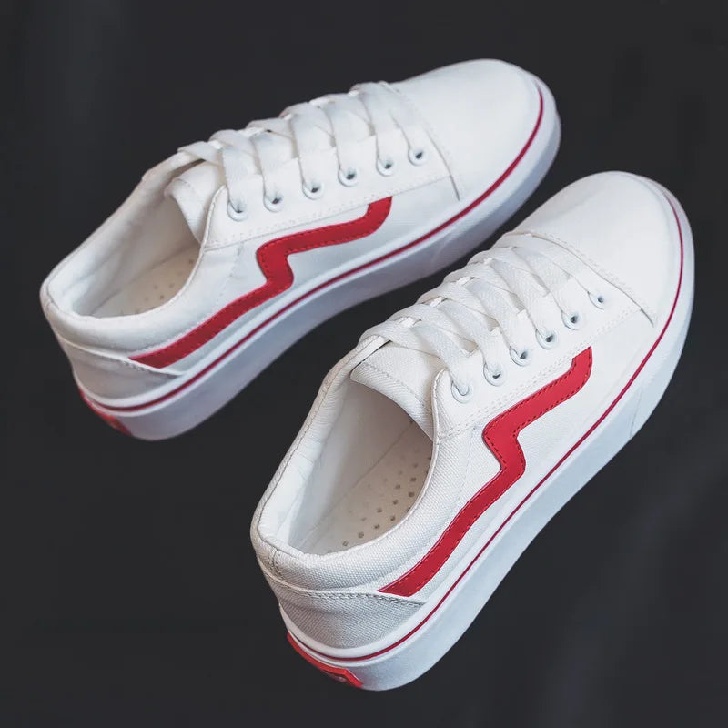 2023 Spring Summer Sneakers Women's Canvas Shoes Female Vulcanize Flats Denim couple shoes zapatillas mujer platform shoes