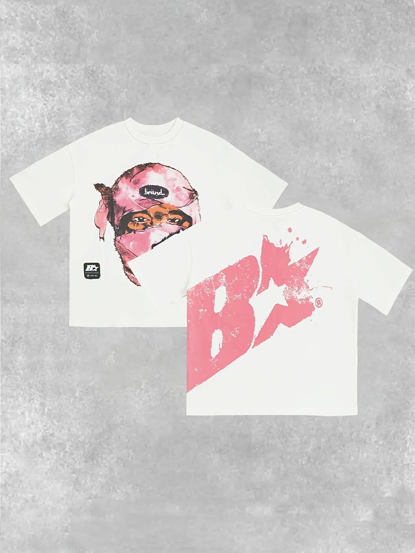 Streetwear T Shirt Y2K Hip Hop Punk Rock Graphic Print Oversized TShirt Mens Womens Round Neck Cotton Short Sleeve Tops Clothes