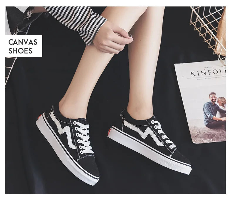 2023 Spring Summer Sneakers Women's Canvas Shoes Female Vulcanize Flats Denim couple shoes zapatillas mujer platform shoes