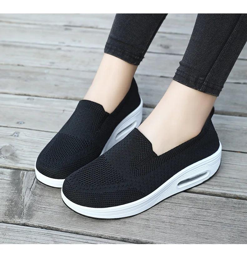 Comfort Women'S Summer Sneakers Mesh Fabric Casual Sneaker Cheap Shoes Clearance Free Shipping Non-Slip Women'S Shoes
