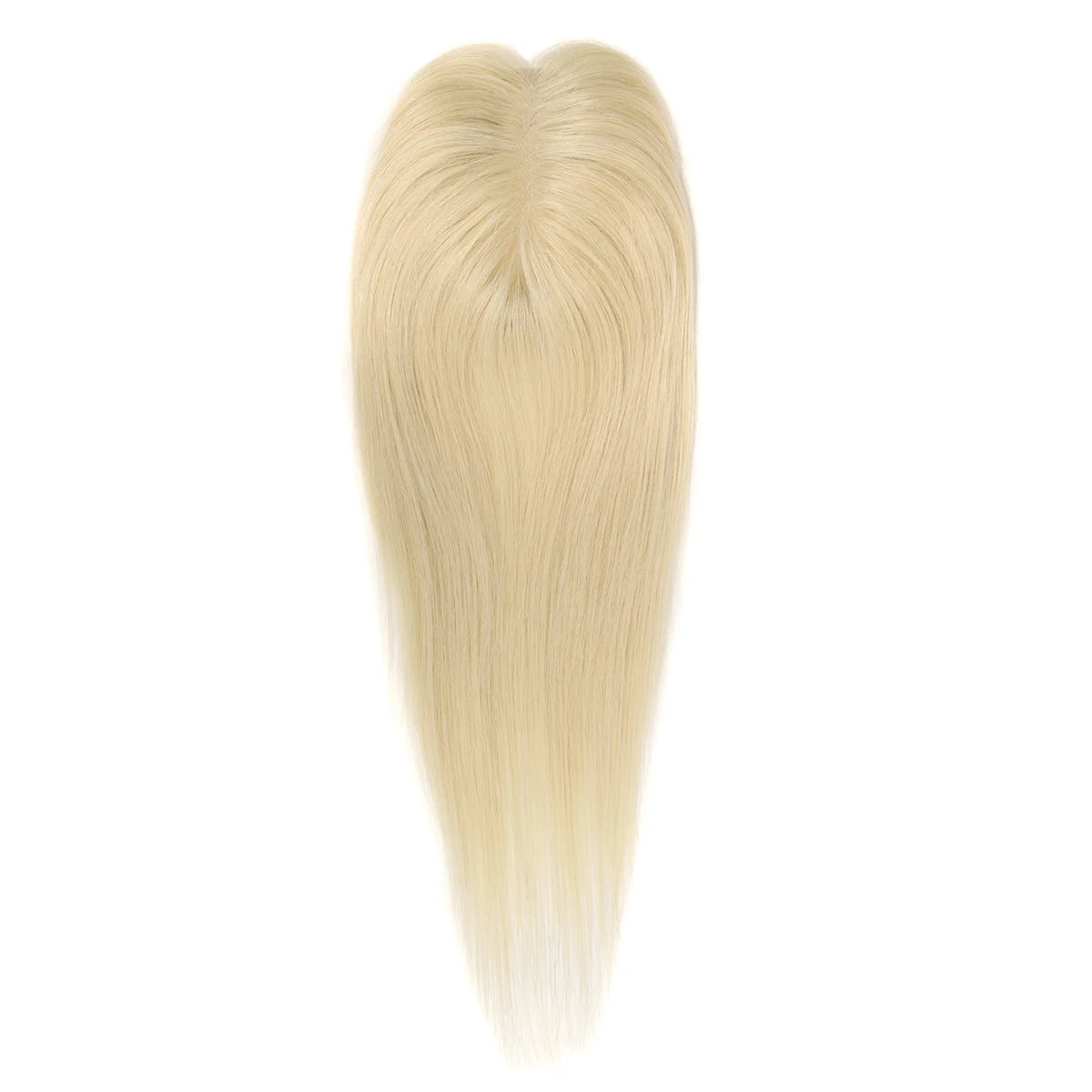 100% Remy Human Hair Natural Hair Topper HairPieces for Women Silk Base 3Clip in Toppers Hair Swiss Lace Hair Topper Breathable