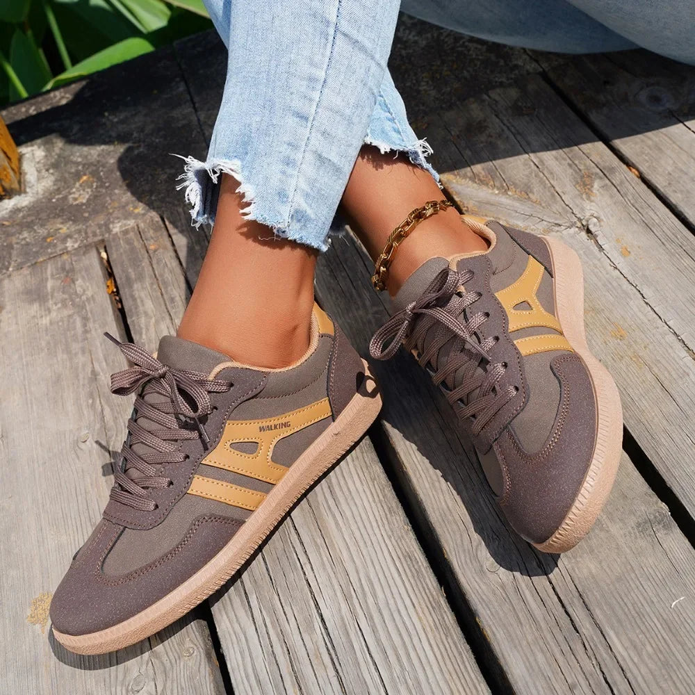 2025 New Ladies Black Sneakers Soft-soled Comfortable Shoes Women Leisure Joker Walking Shoes Tenis Feminino Zapatillas Mujer