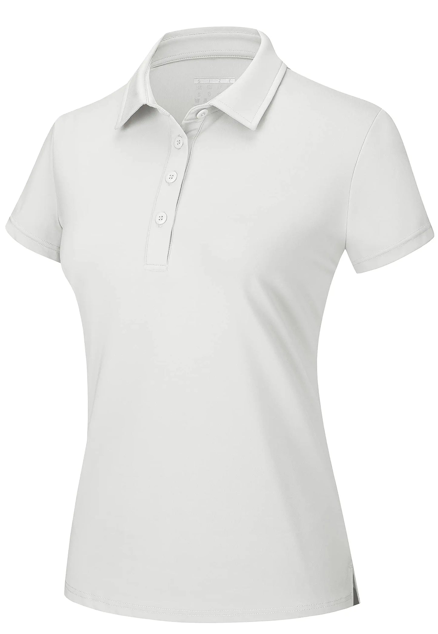 TACVASEN Summer UPF 50+ Short Sleeve Shirts Womens Sun Protection T-shirts Quick Dry 4 Buttons Tennis Workout Tee Golf Pullovers