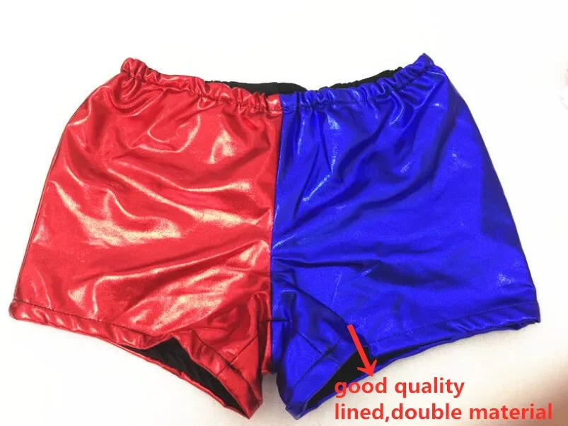 Hot Toys Suicide Harley Cosplay Squad Costumes Halloween Carnival Women Adult Jacket Pants Christmas Party Clothes