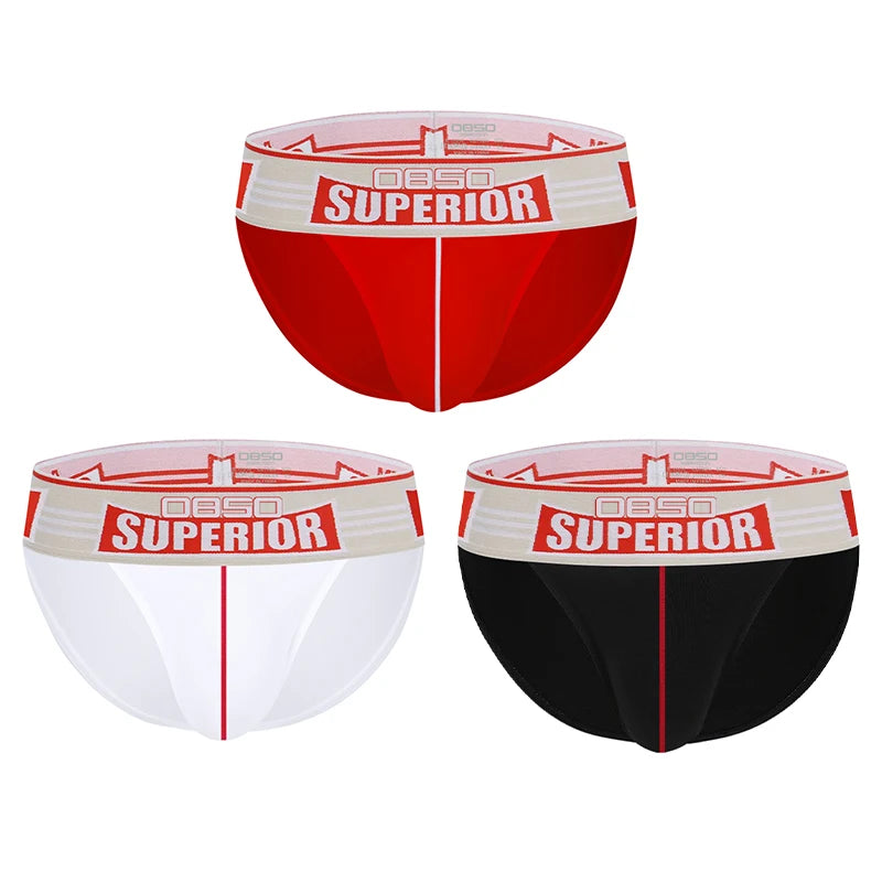 1/2/3/4PCS Men's New Low Waist High Fork Triangle Pants Stimulating Anti Wear Legs Showing Large Protruding Triangle Pants BS844