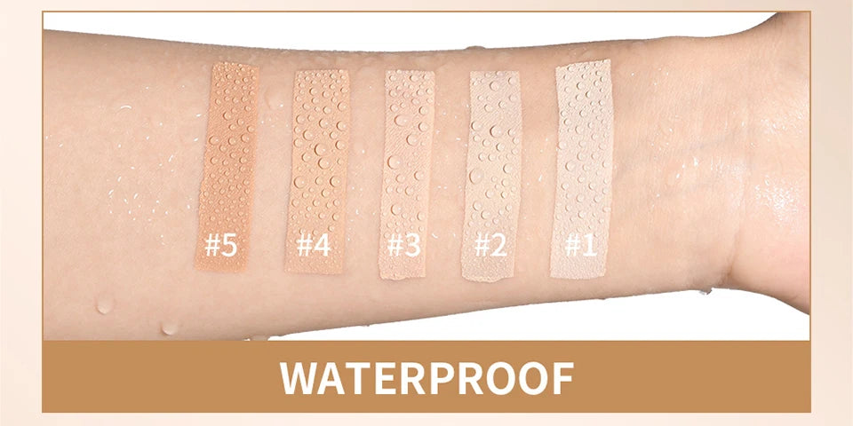 Skin Tint Foundation Stick 6 Colors Balm Serum Boosted Smooth Plumper Hight Coverage Travel Bronze Foundation Stick Makeup