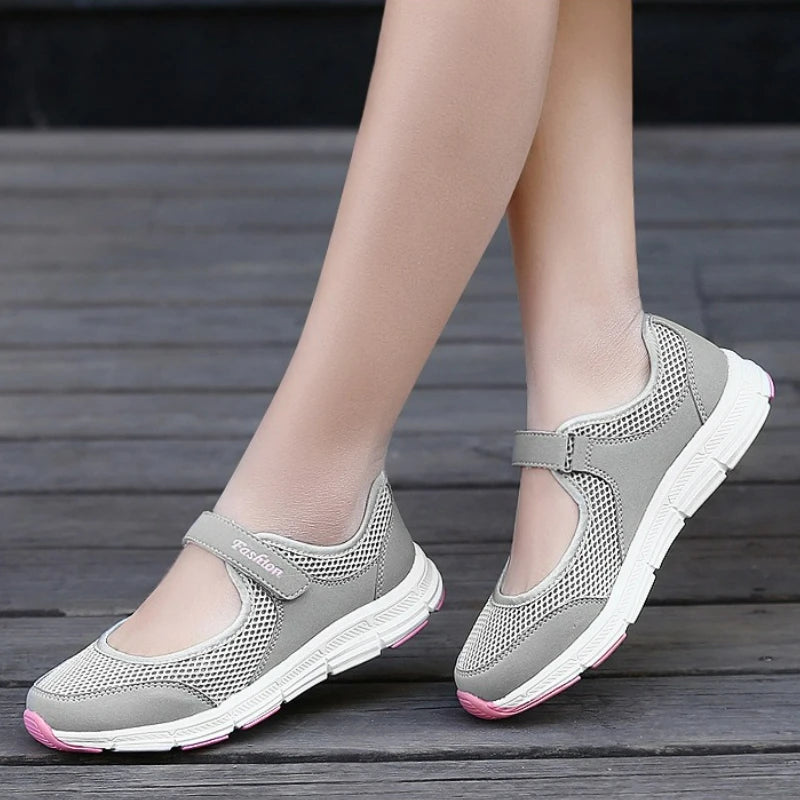 Women's Shoes Breathable Vulcanized Shoes Fashion Solid Color Casual Shoes Work Walking Shoe Lightweight Flat Sneakers Zapatos