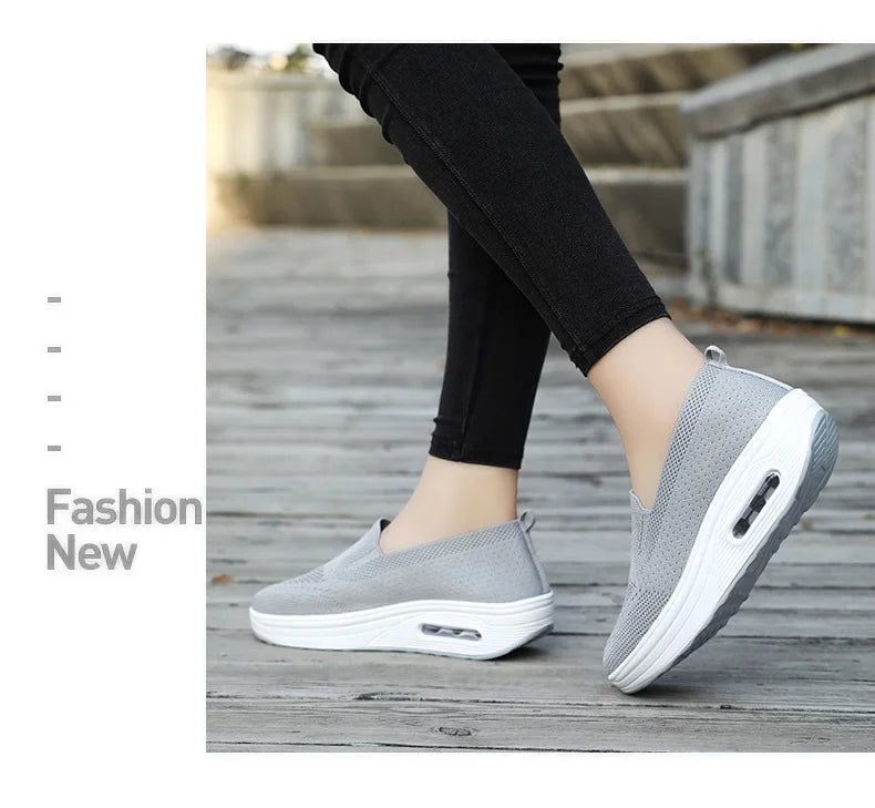 Comfort Women'S Summer Sneakers Mesh Fabric Casual Sneaker Cheap Shoes Clearance Free Shipping Non-Slip Women'S Shoes