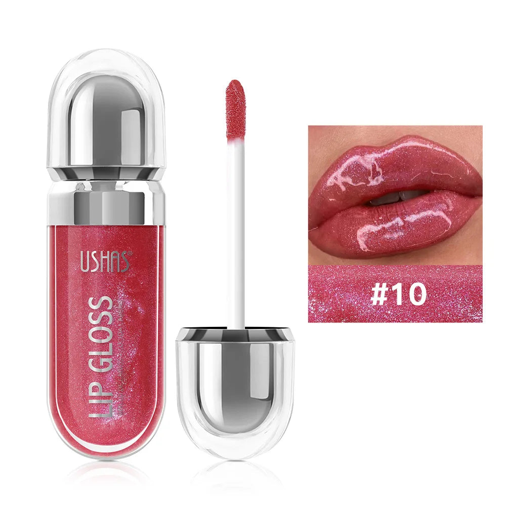 12 Colors Glitter Lips Gloss Long Lasting Diamond Pearlescent Metallic Liquid Lipstick Moisturizing Lip Glaze Cosmetics makeup