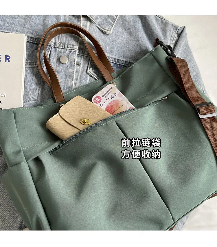 Large Capacity Winter Lady Shoulder Bag Vintage Casual Girl Tote Bags Y2K Pu Leather Female Handbags Women's Commuter Bag Purse