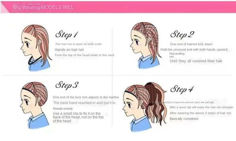 Black Synthetic Wig Shoulder Length Bob Wig For Women In The Middle Part of The Straight Hair Natural Heat-Resistant Head Cover