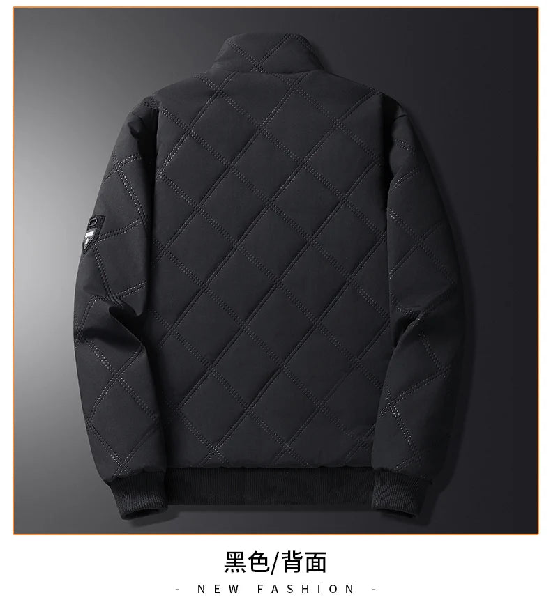 mens Parka Men's Jacket Winter New down jacket Solid color Warm Jackets men business leisure coat teenager coats size M-5XL 2568