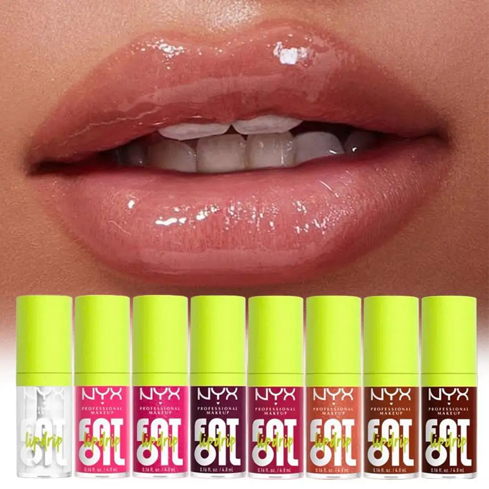 Clear Crystal Jelly Lip Gloss Deeply Moisturizes Lips Mirror-Like NonSticky Sexy Gloss Lip Glaze Korean Fashion Lipstick Makeup