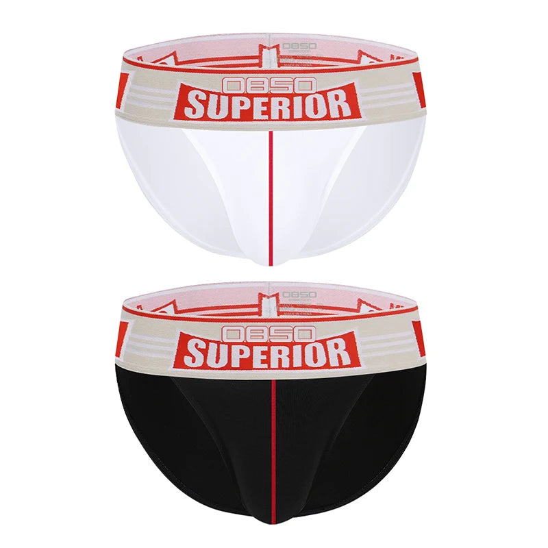 1/2/3/4PCS Men's New Low Waist High Fork Triangle Pants Stimulating Anti Wear Legs Showing Large Protruding Triangle Pants BS844