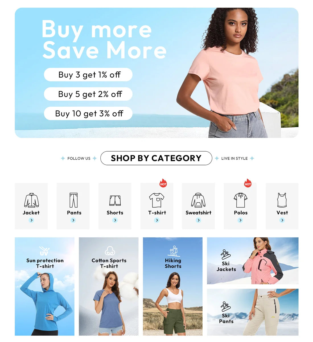 TACVASEN Summer UPF 50+ Short Sleeve Shirts Womens Sun Protection T-shirts Quick Dry 4 Buttons Tennis Workout Tee Golf Pullovers