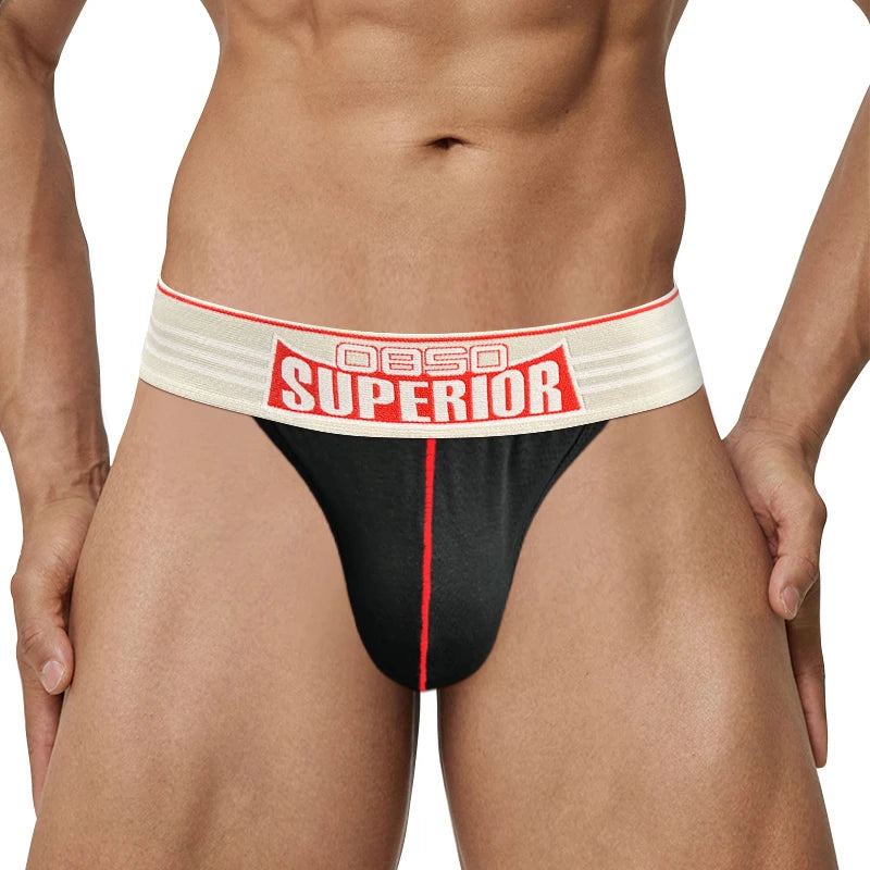 1/2/3/4PCS Men's New Low Waist High Fork Triangle Pants Stimulating Anti Wear Legs Showing Large Protruding Triangle Pants BS844