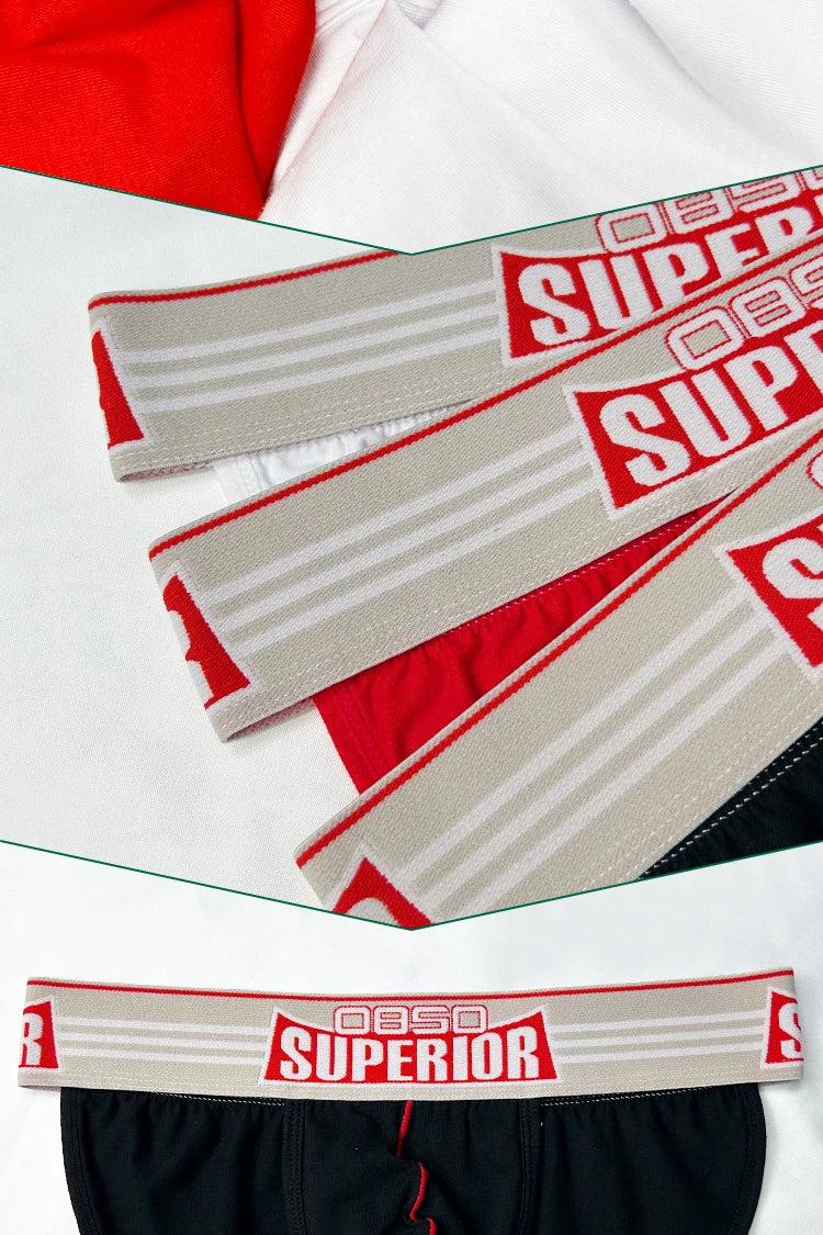 1/2/3/4PCS Men's New Low Waist High Fork Triangle Pants Stimulating Anti Wear Legs Showing Large Protruding Triangle Pants BS844