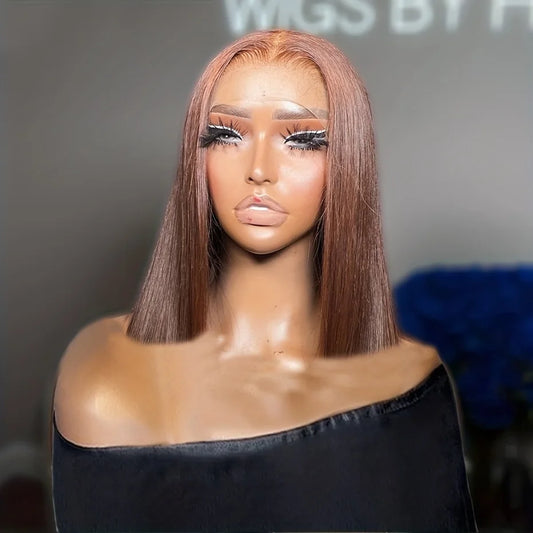 Vietnamese Glueless Wigs 100%human Hair Quality 2x6 Lace Closure Ready to Wear Wig 250 Density13x6 13x4 Lace Frontal Bob Wigs #2