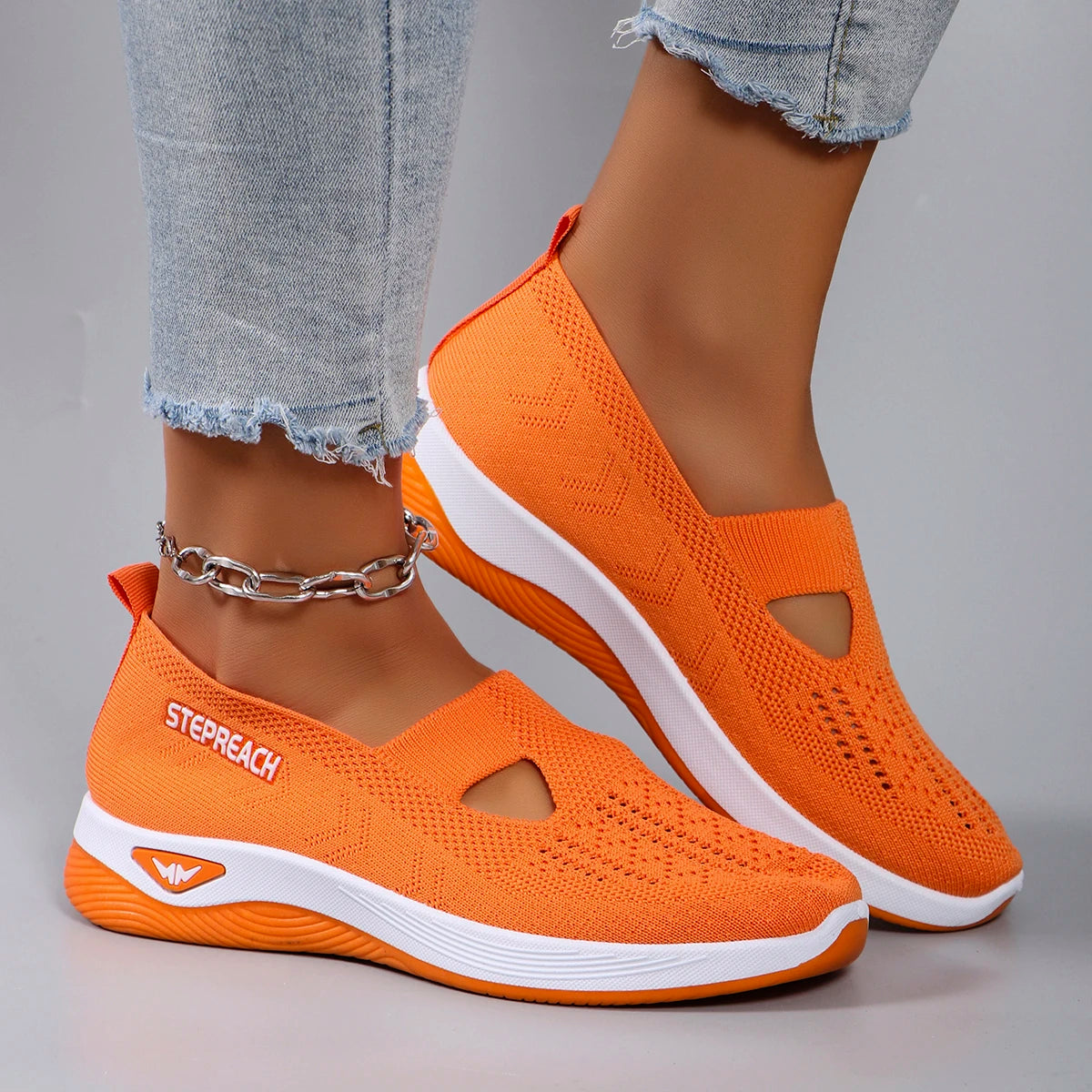 Women's summer breathable mesh flat shoes women's shoes casual sneakers shoes, clearance free shipping