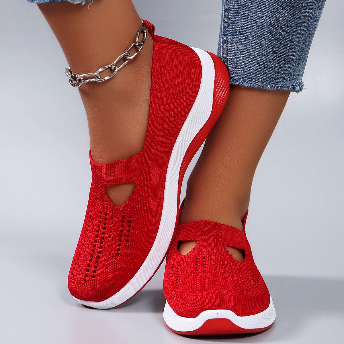 Women's summer breathable mesh flat shoes women's shoes casual sneakers shoes, clearance free shipping