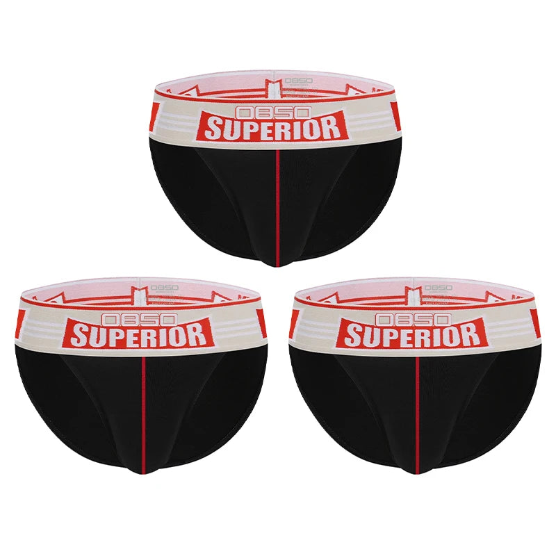 1/2/3/4PCS Men's New Low Waist High Fork Triangle Pants Stimulating Anti Wear Legs Showing Large Protruding Triangle Pants BS844