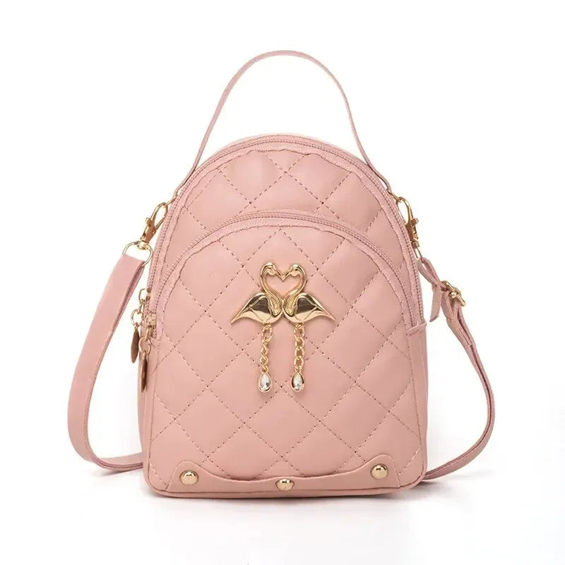 Fashionable Bag Women Backpack Mini Leisure Handbag