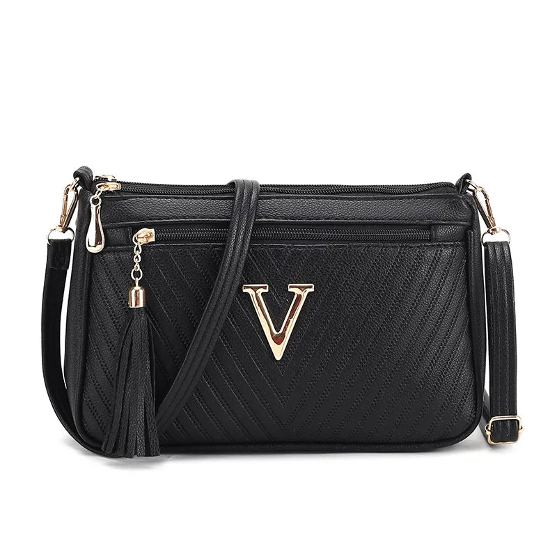 Women's Middle-aged Crossbody Bag Korean Version 2025 Spring/summer Fashion Trend Single Shoulder Bag Change Mobile Phone Purse