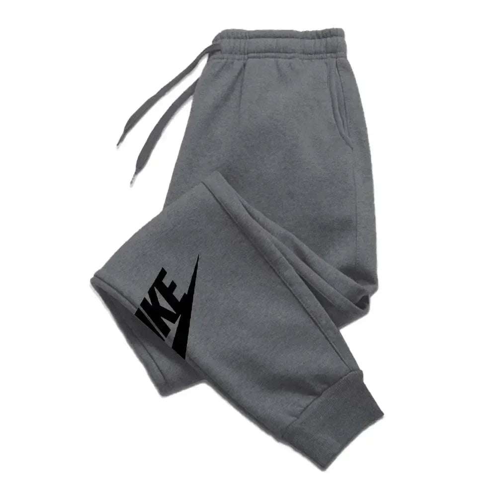 New autumn printed men's and women's pants running pants sports pants casual sports pants breathable gym and fitness pants