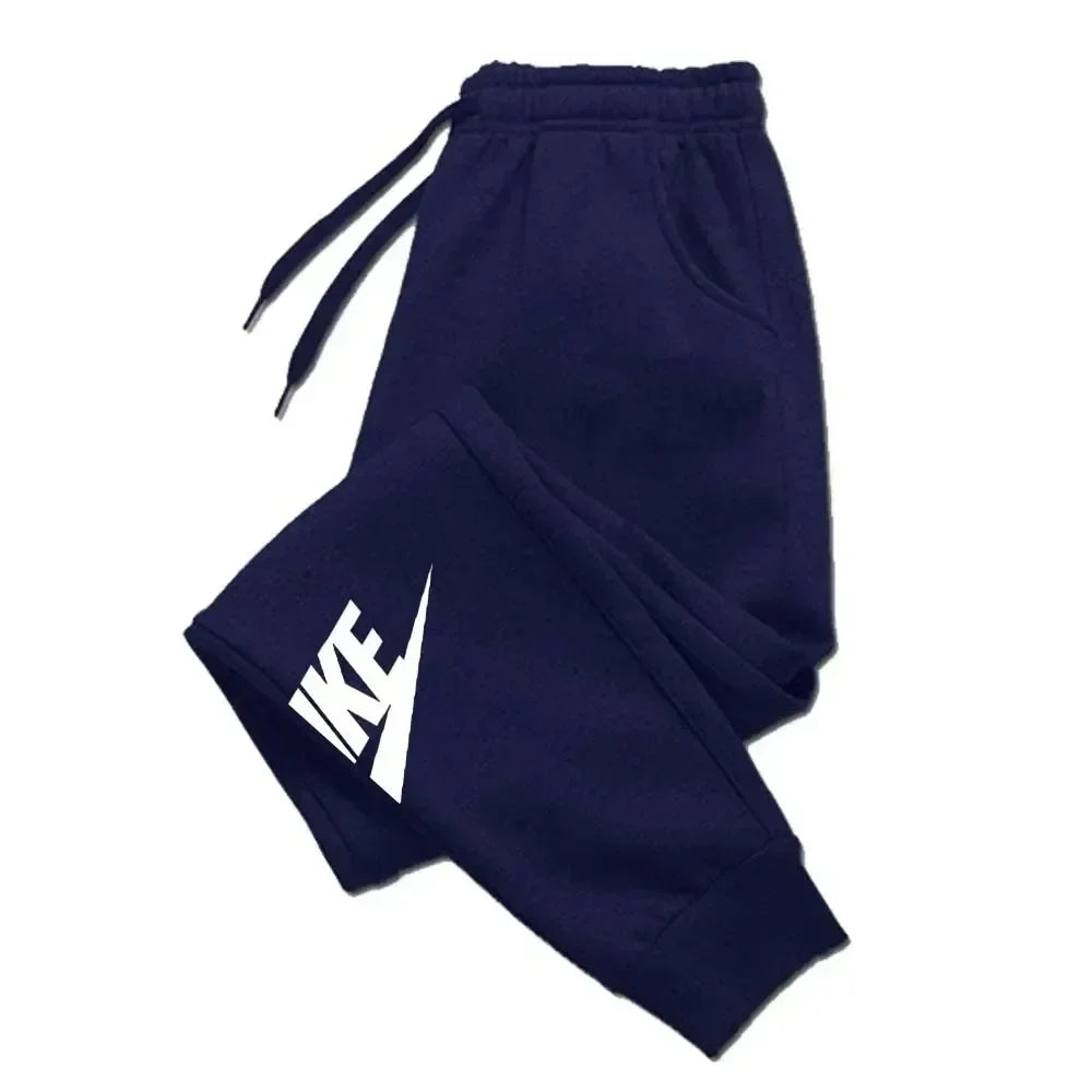 New autumn printed men's and women's pants running pants sports pants casual sports pants breathable gym and fitness pants