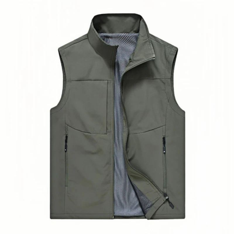 Men‘s Vests Casual Winter Fleece Warm Waistcoats Fashion Thermal Vests Sleeveless Jackets Windbreaker Vests Clothing