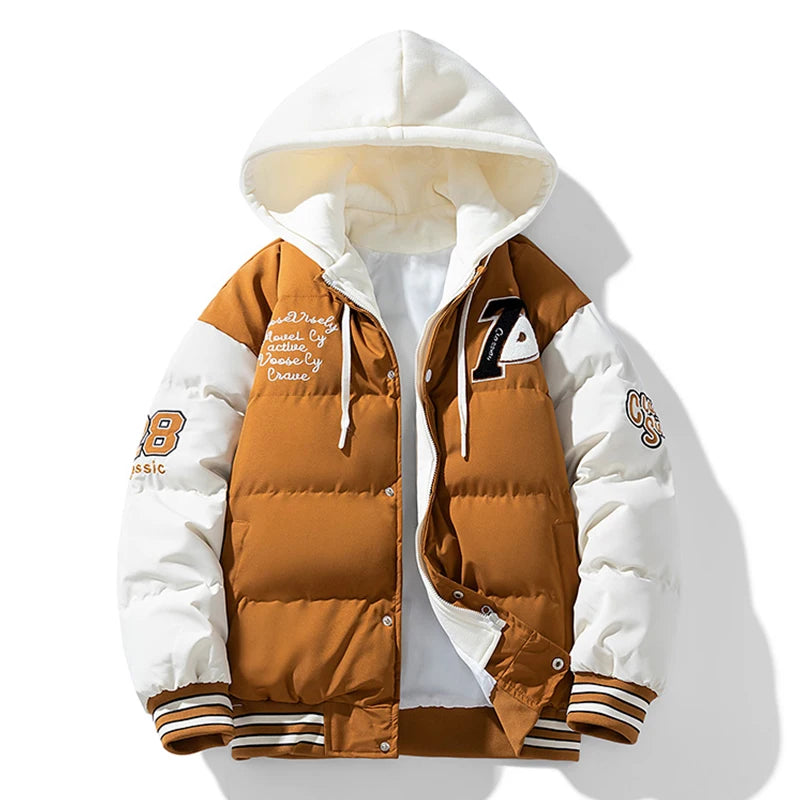 Winter Men Fashion hickened Parkas Jacket Men Warm Windproof Jackets Parkas Men Autumn Casual Outwear Jackets Parkas Coats Male