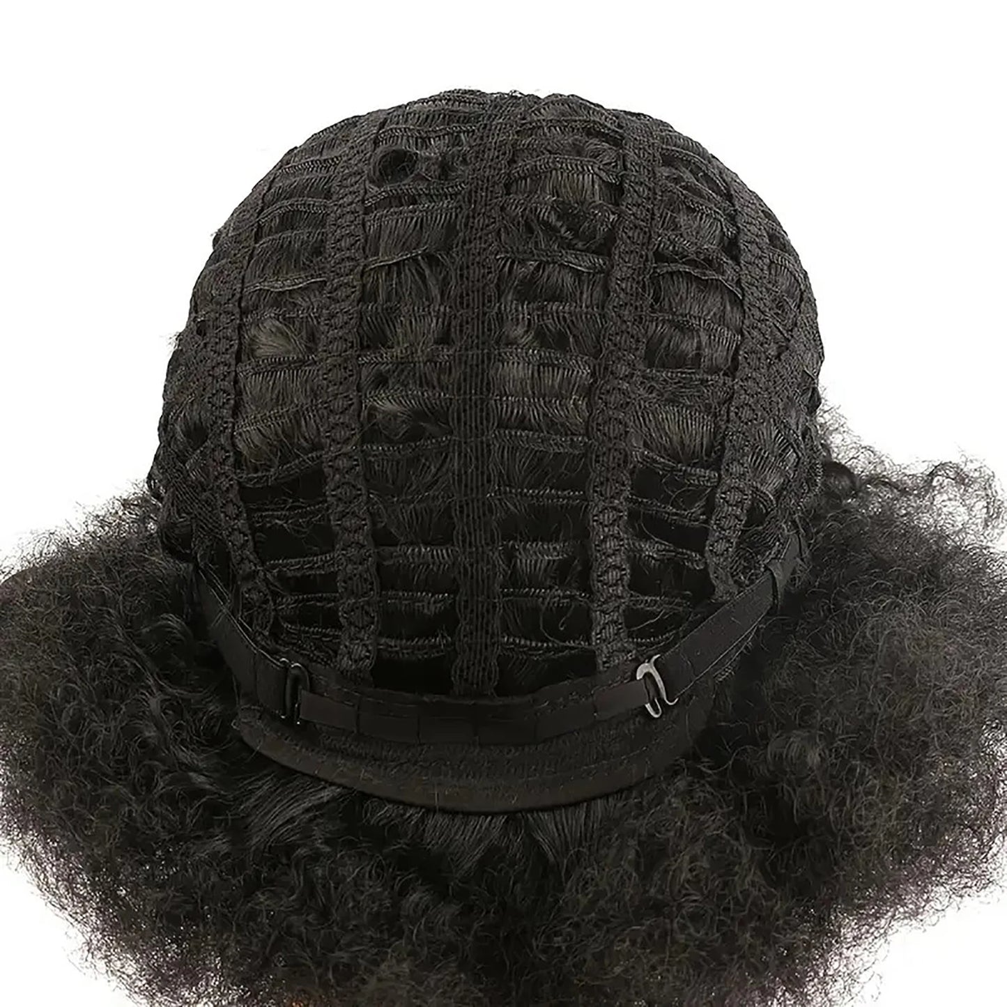 Afro Wigs for Black Women 14 Inch 70s Afro Kinky Curly Bouncy Fluffy Puff Synthetic Wig Ideal for Cosplay Daily & Party