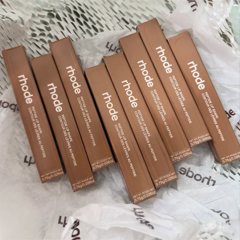 With box Skin Peptide Lip Shape Pen Lip Liner Long Lasting Lip Tint Pencil Pen Makeup Lipstick Powder Blusher Gloss Rouge Makeup