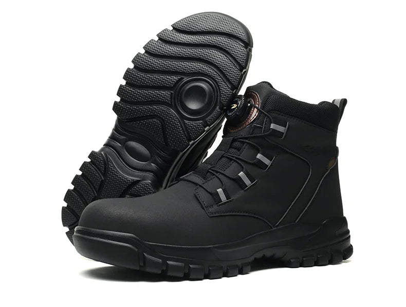 Work Safety Boots Men Waterproof Security Boots lightweight Industrial Steel Toe Work Shoes Protective Men Safety Shoes Size 48