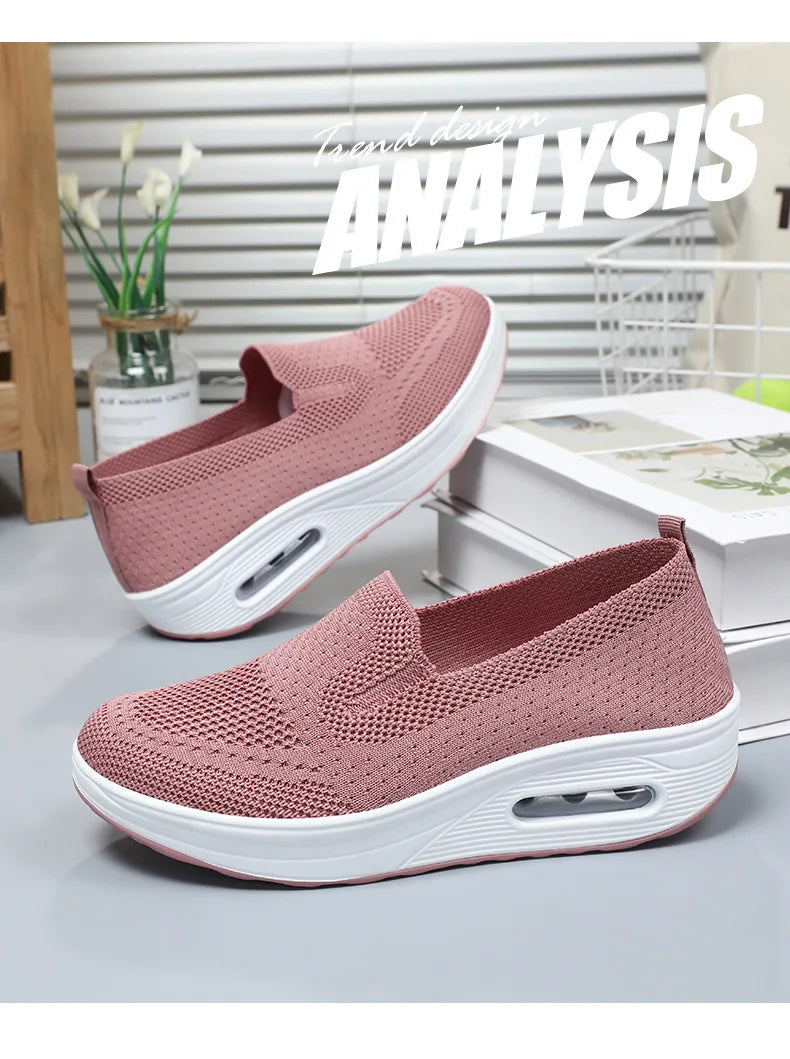 Comfort Women'S Summer Sneakers Mesh Fabric Casual Sneaker Cheap Shoes Clearance Free Shipping Non-Slip Women'S Shoes