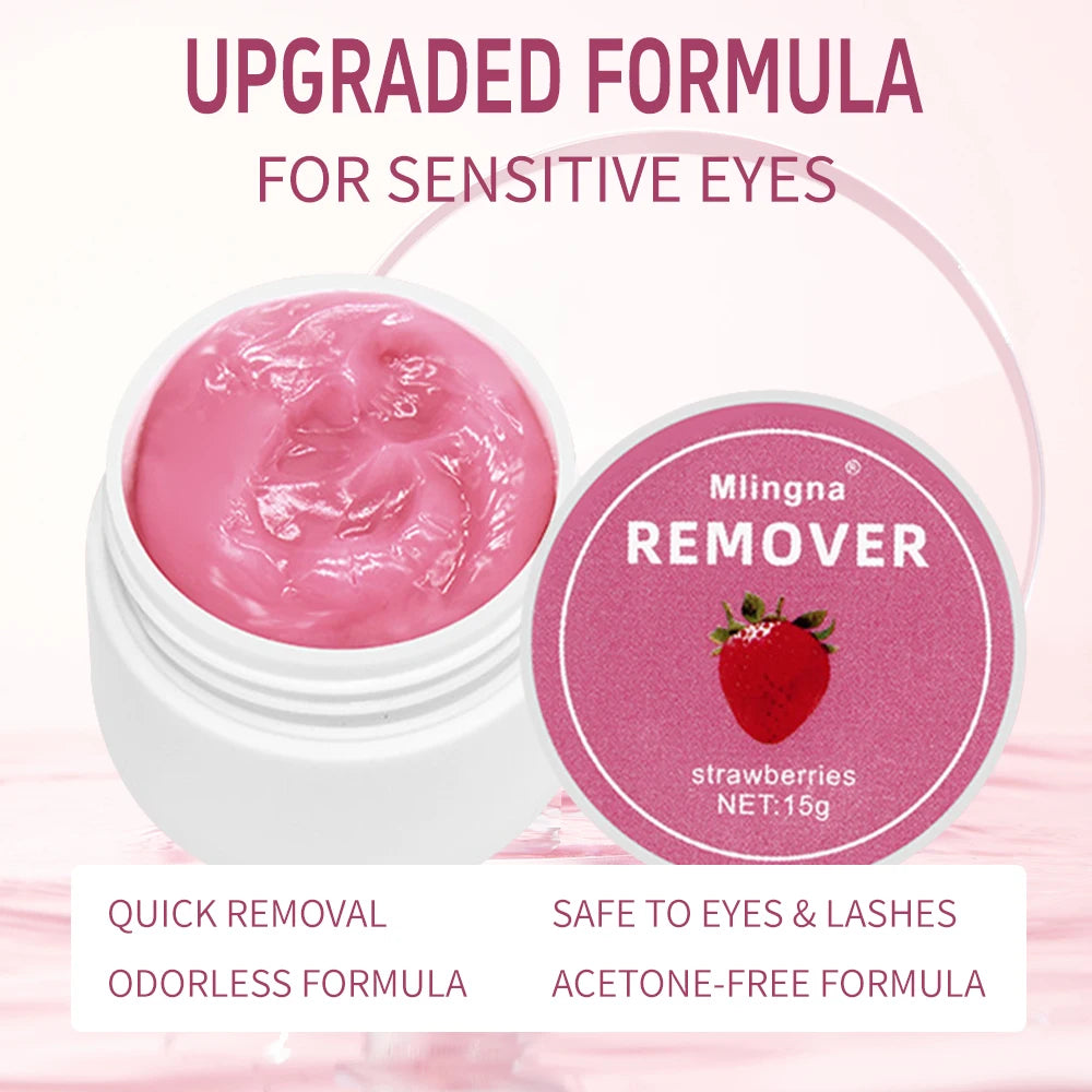 15g Eyelash Glue Lash Extensions Remover Cream Korea Professional Makeup Tools Lash Glue Remover Cream for Eyelash Extension