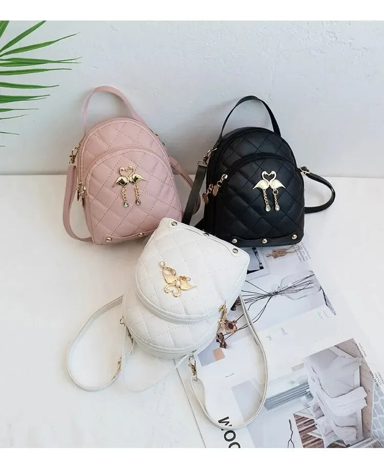 Fashionable Bag Women Backpack Mini Leisure Handbag