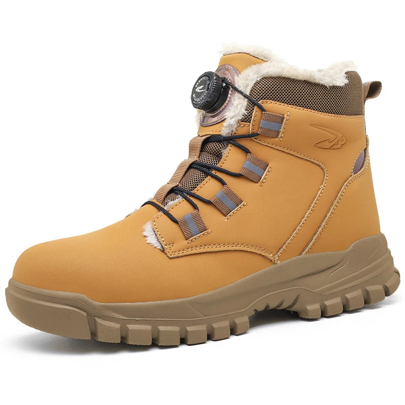 Work Safety Boots Men Waterproof Security Boots lightweight Industrial Steel Toe Work Shoes Protective Men Safety Shoes Size 48
